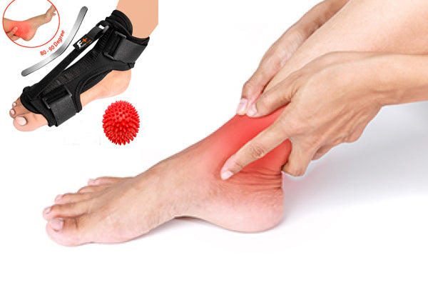 Fitness Plus Ankle Splint - Heavy Duty Splint for Ankle Injury Recovery