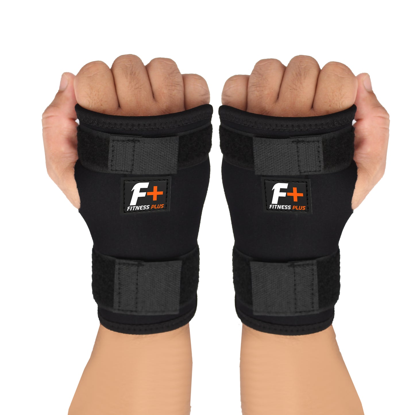 Fitness Plus Wrist Splint (Pair) – Support for Wrist Pain Relief & Injury Recovery