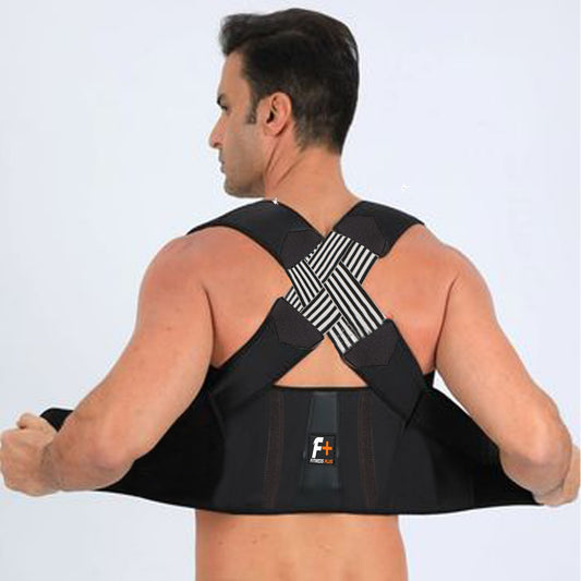 Fitness Plus 3-in-1 Posture Corrector – Relieves Back Pain & Improves Alignment