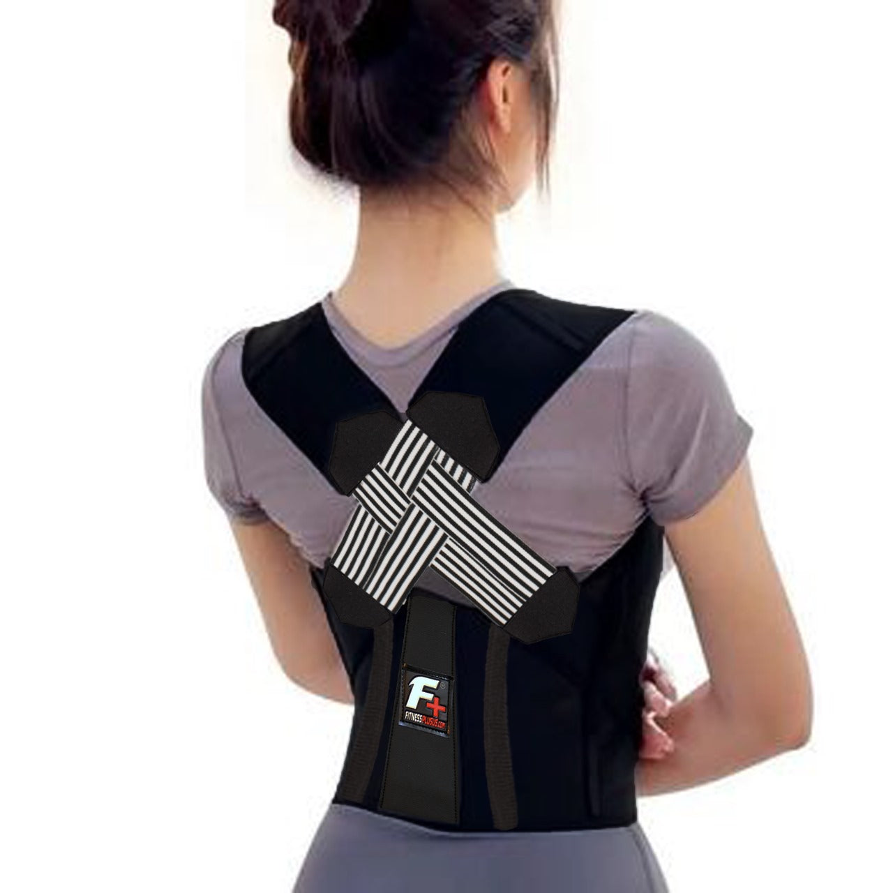 Fitness Plus 3-in-1 Posture Corrector – Relieves Back Pain & Improves Alignment