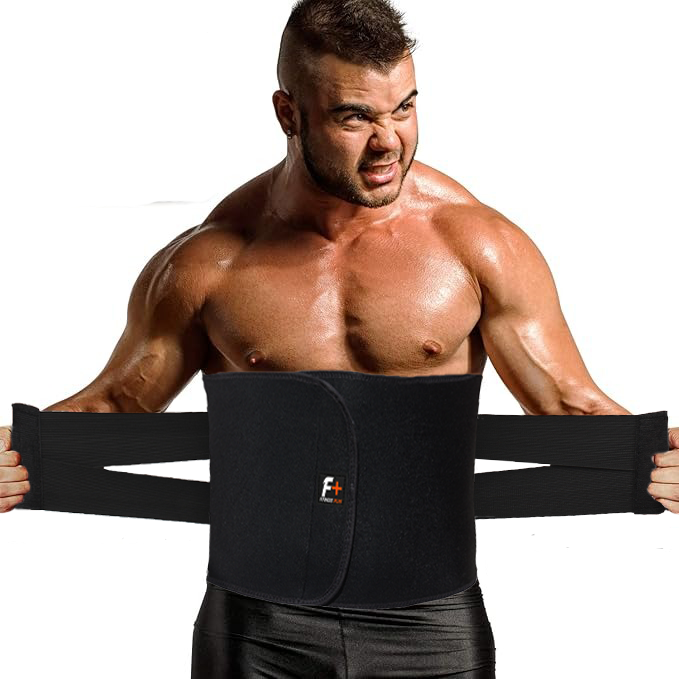 Fitness Plus Waist Trimmer Belt - for Men & Women in UAE – Neoprene Sweat Wrap For Weight Loss